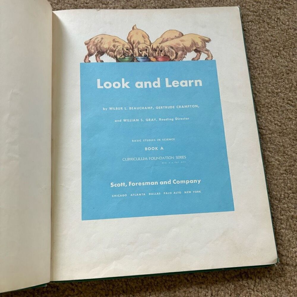 Look And Learn Basic Studies In Science Book A 1956 - Picture 4 of 7